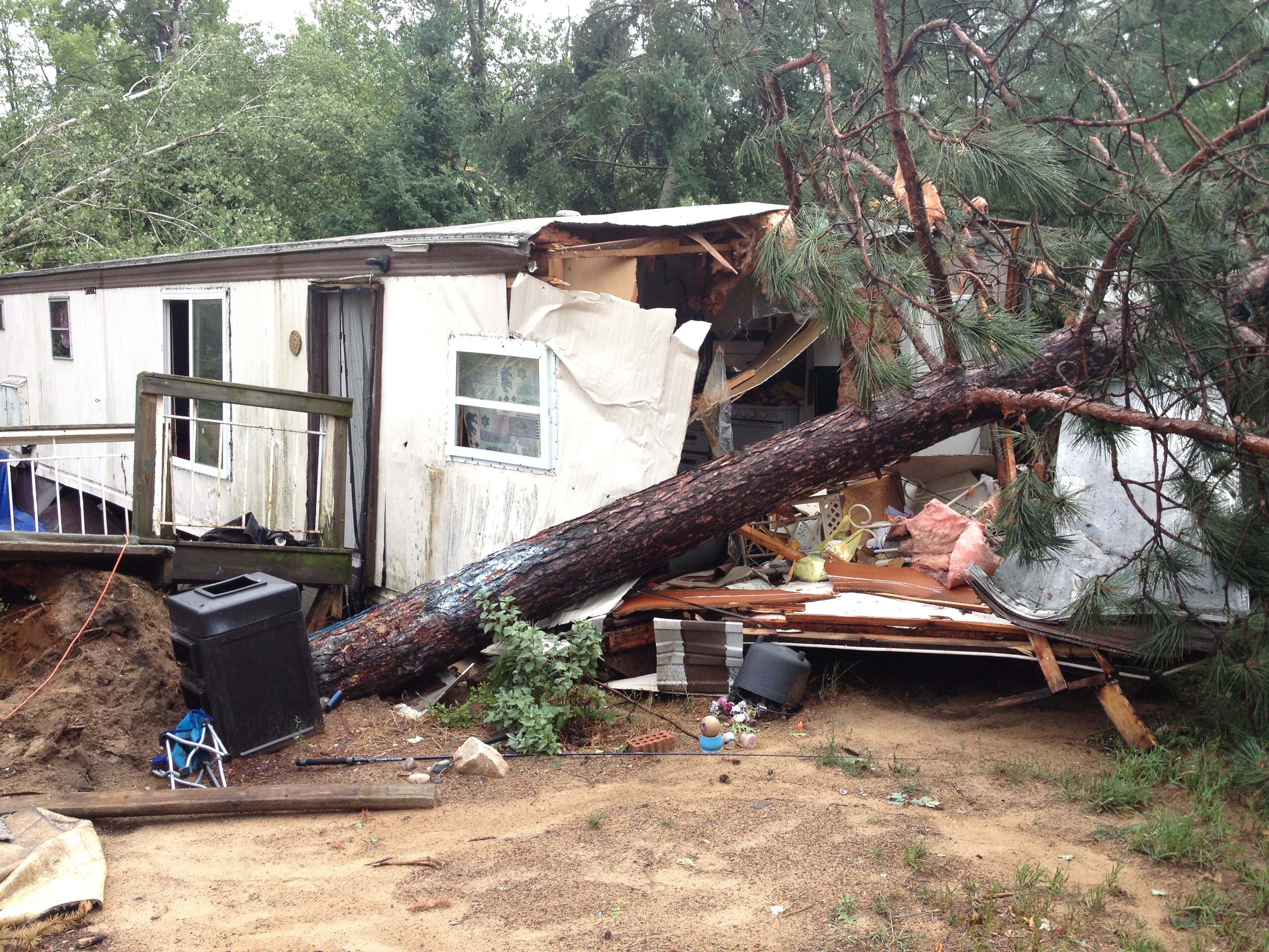 Northern Michigan Summer Storm Leaves Damage Behind - Northern Michigan 